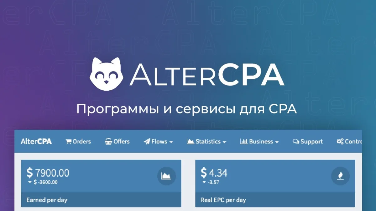 API интеграция оффера с ПП на движке AlterCPA