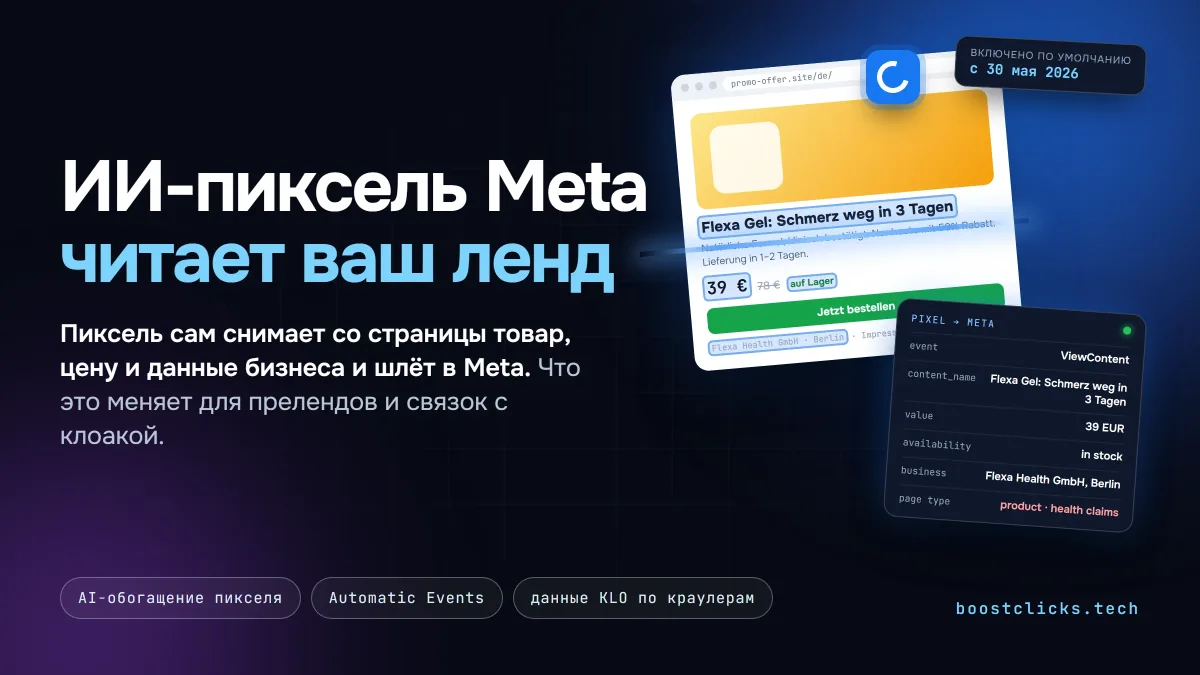 ИИ-пиксель Meta читает ваш ленд: что пиксель теперь отправляет и как это выключить ИИ-пиксель Meta читает ваш ленд: что пиксель теперь отправляет и как это выключить
