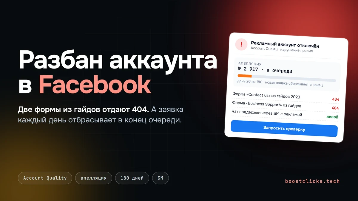 Как разбанить аккаунт в Facebook: 4 рабочих способа